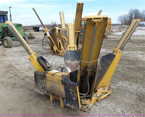 used skid steer tree spade for sale|used 3 point tree spades.